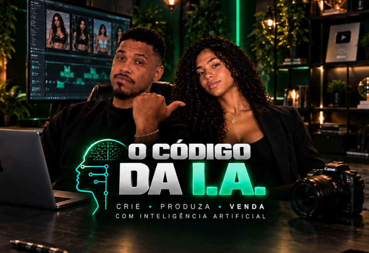 O Código da I.A. - Crie, Produza e Venda com Inteligência Artificial